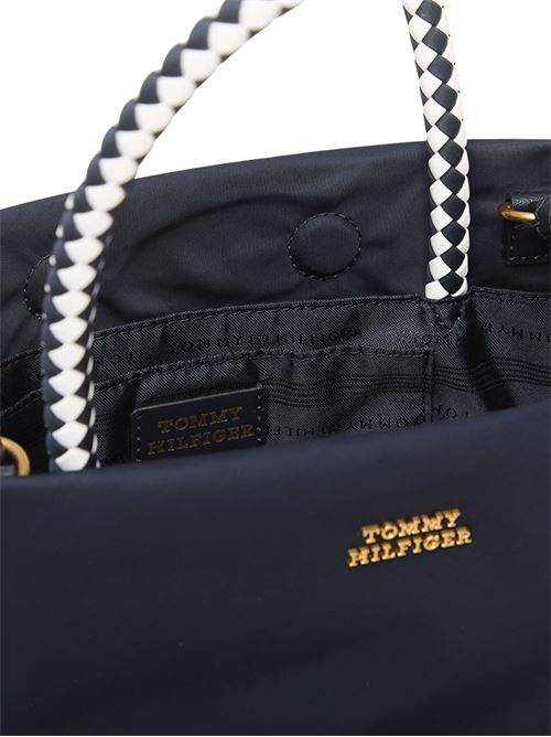 Borsa a secchiello in nylon Tommy Hilfiger | AW0AW18831DW6